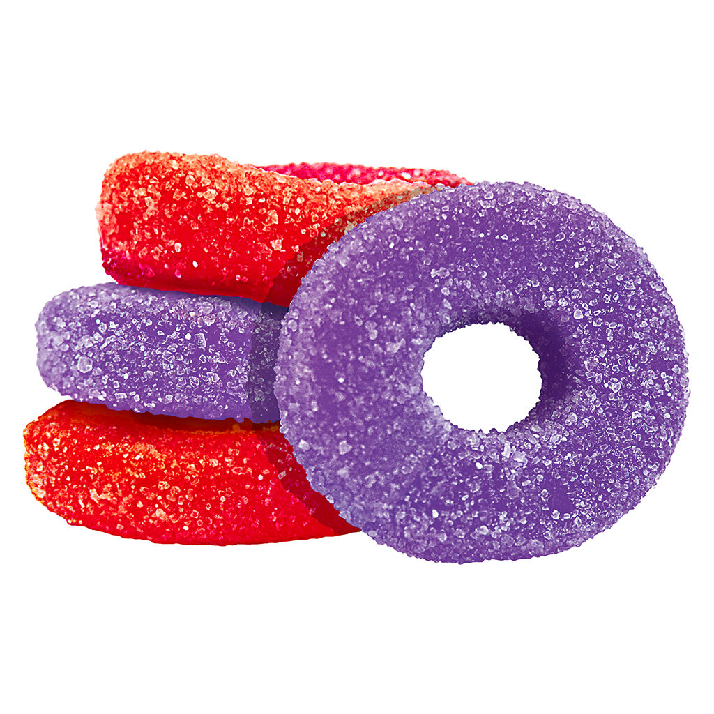 Product image Sour Grape & Strawberry THC:CBC:CBD  4x 1