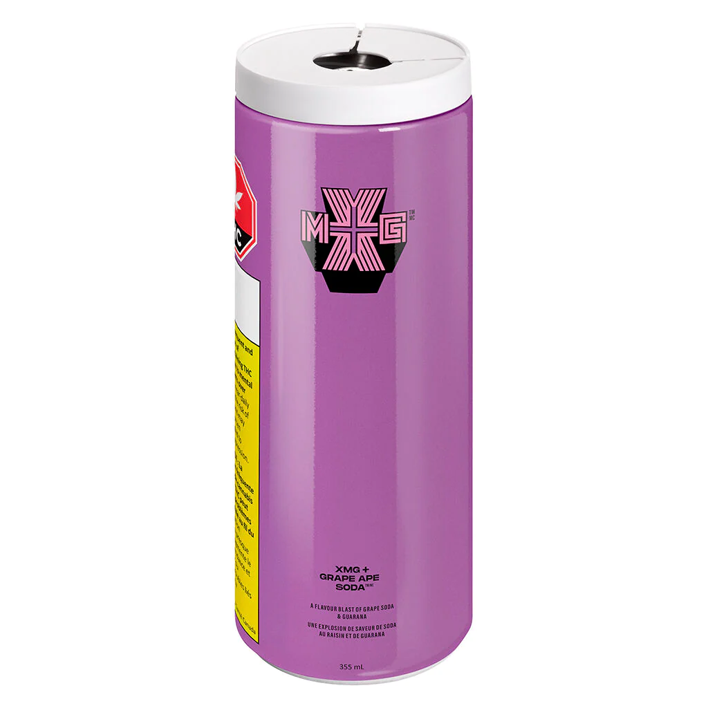 Product image Grape Ape Soda  1:1 THC:CBG 1