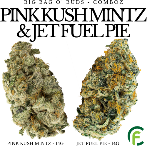Product image CombOz: Pink Kush Mintz + Jet Fuel Pie 1